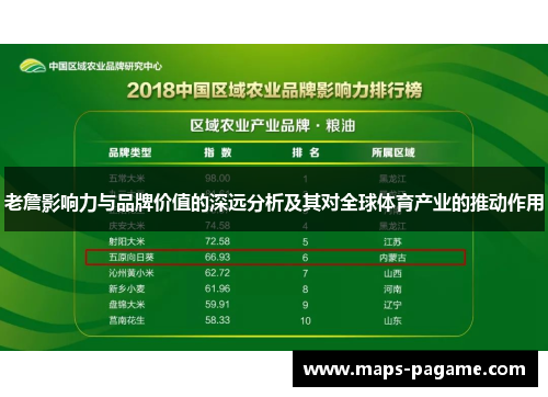 老詹影响力与品牌价值的深远分析及其对全球体育产业的推动作用